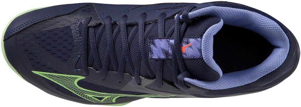 Mizuno Unisex Thunder Blade Z Mid Volleyball 46 EU Eveblue Techgreen Iolite, 46 EU Eveblue Techgreen