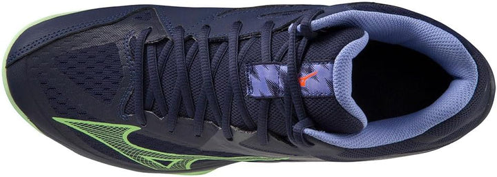 Mizuno Unisex Thunder Blade Z Mid Volleyball 46 EU Eveblue Techgreen Iolite, 46 EU Eveblue Techgreen
