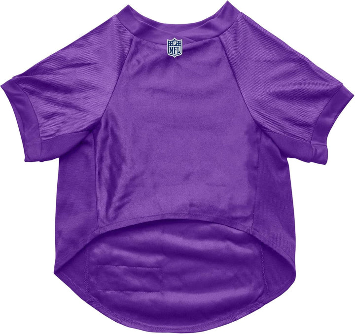 Littlearth NFL Minnesota Vikings Stretch-Haustier-Trikot, Teamfarbe, Grösse XL XL Teamfarbe, XL Team