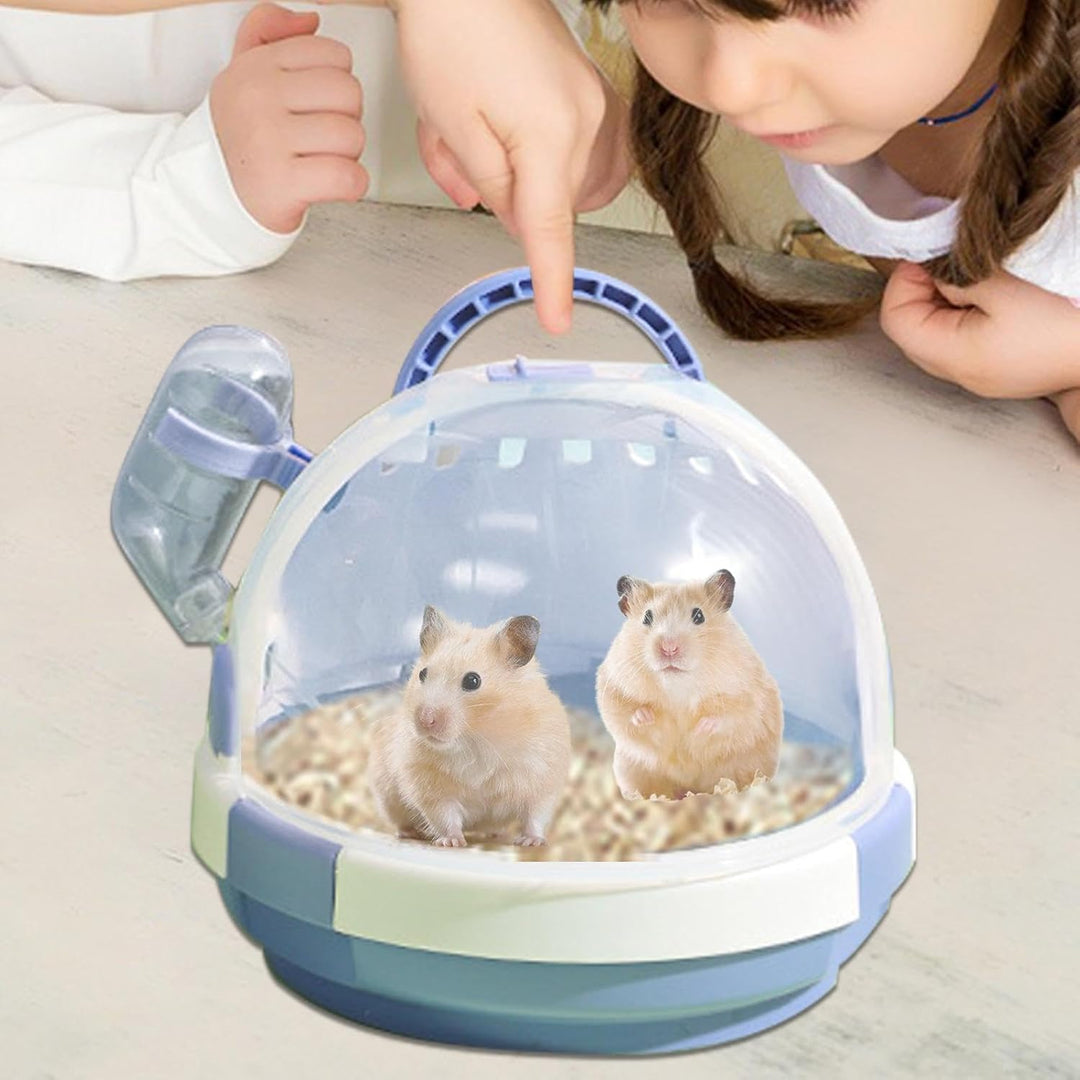 Travel Case, Gerbil Travel Cage, Pet Portable Carrier, Hamster Travel Cage, Transport Box, Small Pet