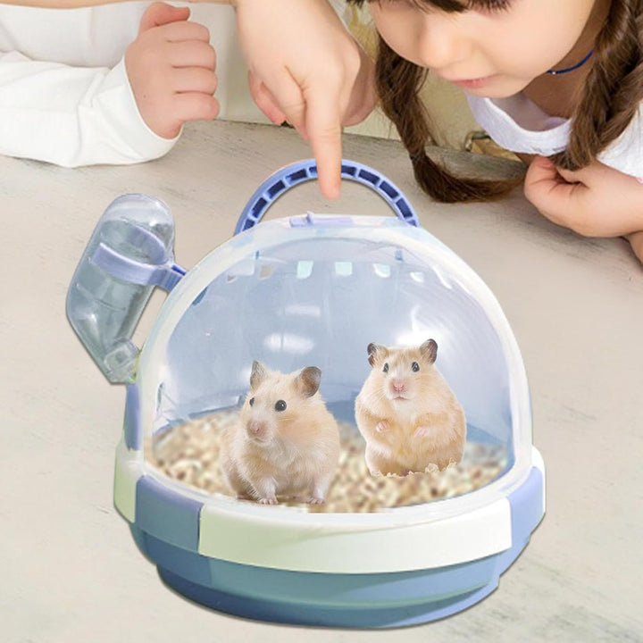 Travel Case, Gerbil Travel Cage, Pet Portable Carrier, Hamster Travel Cage, Transport Box, Small Pet
