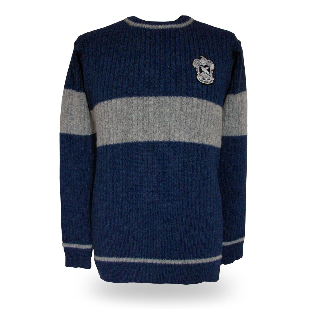 Harry Potter Quidditch Ravenclaw Sweater Pullover Original aus dem Film Lammwolle - M