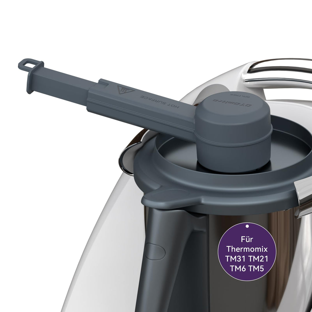 Dampfumleiter für Thermomix TM5 TM6 TM31, Dampfumleitung Thermomix Zubehör aus BPA Frei, Dampf Umlei