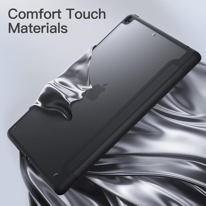 JETech Matt Hülle für iPad 9/8/7 (10,2 Zoll, Modell 2021/2020/2019, 9./8./7. Generation) mit Stiftha