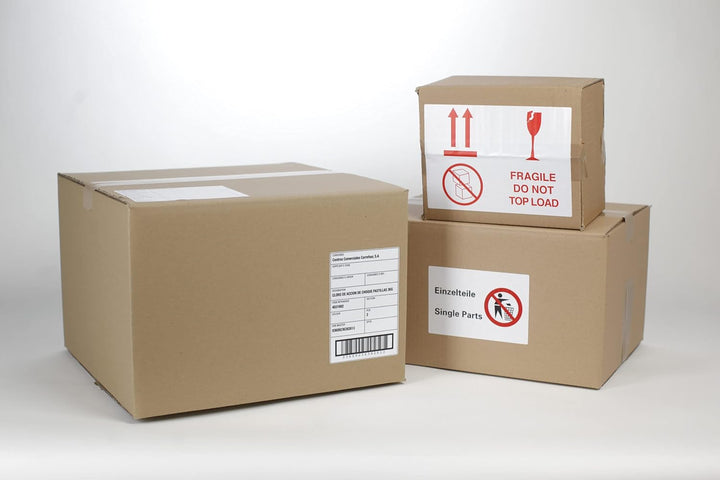 Leyf Versandetiketten/Etikett für 105 mm x 148 mm / 1 Rolle Pack-Etikett x 1150 St. Je Rolle = 1150