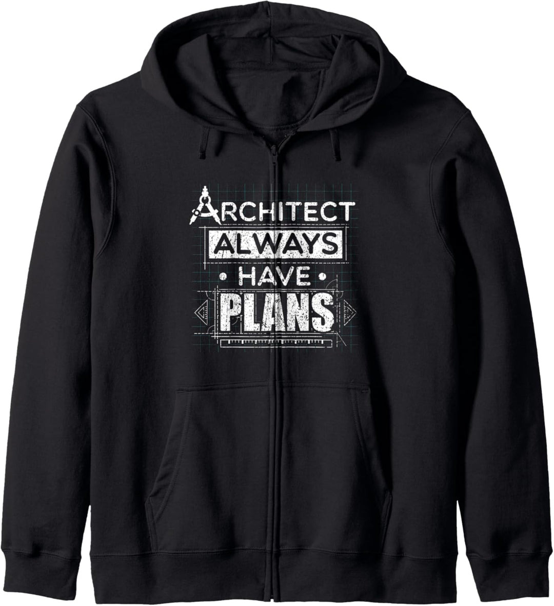 Architektur Fun Shirt Geschenkidee für Architekten Architekt Kapuzenjacke