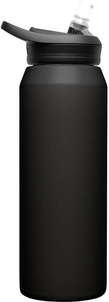 Camelbak Eddy+ vakuumisolierte Edelstahlflaschen Schwarz 1L Schwarz, 1L Schwarz