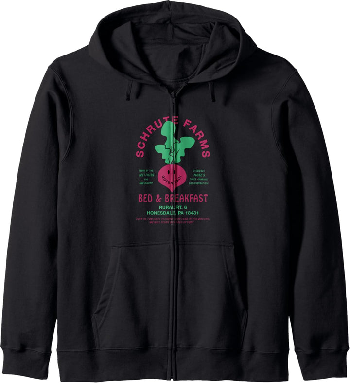 The Office Schrute Farms B&B Guten Tag! Kapuzenjacke