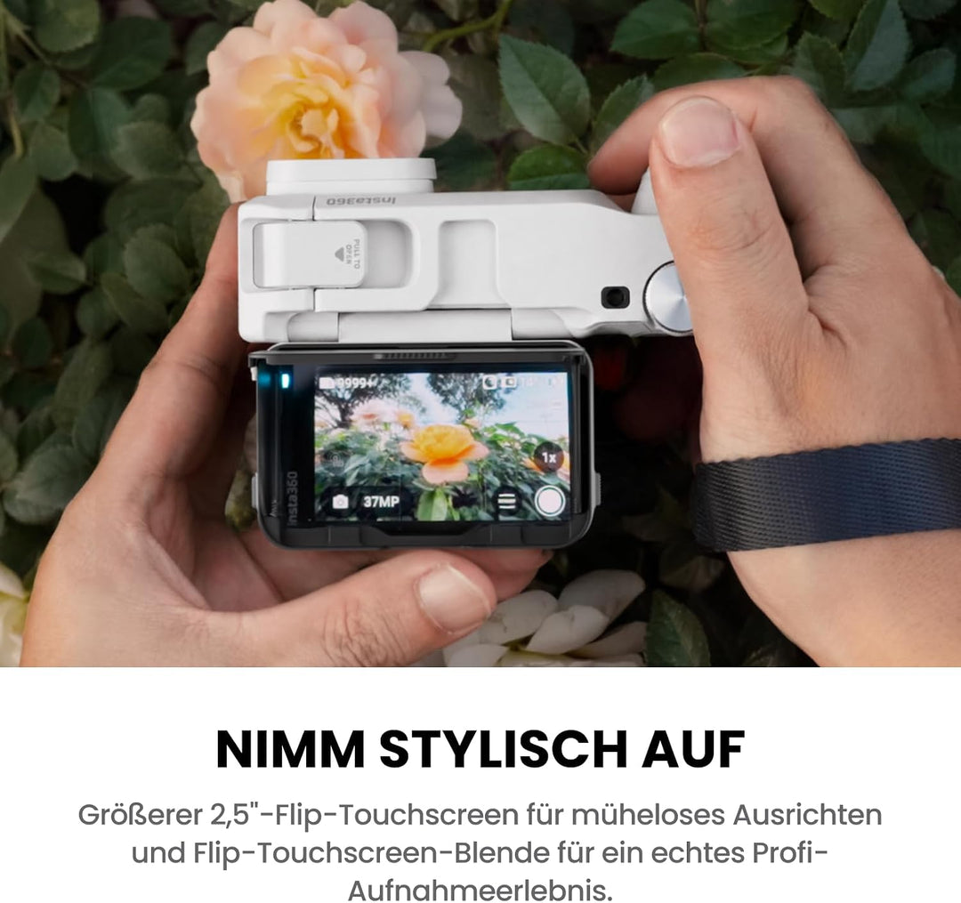 Insta360 Ace Pro 2 Polarweiss Limited Edition Xplorer Mist-Bundle – wasserdichte 8K Action-Cam, mit