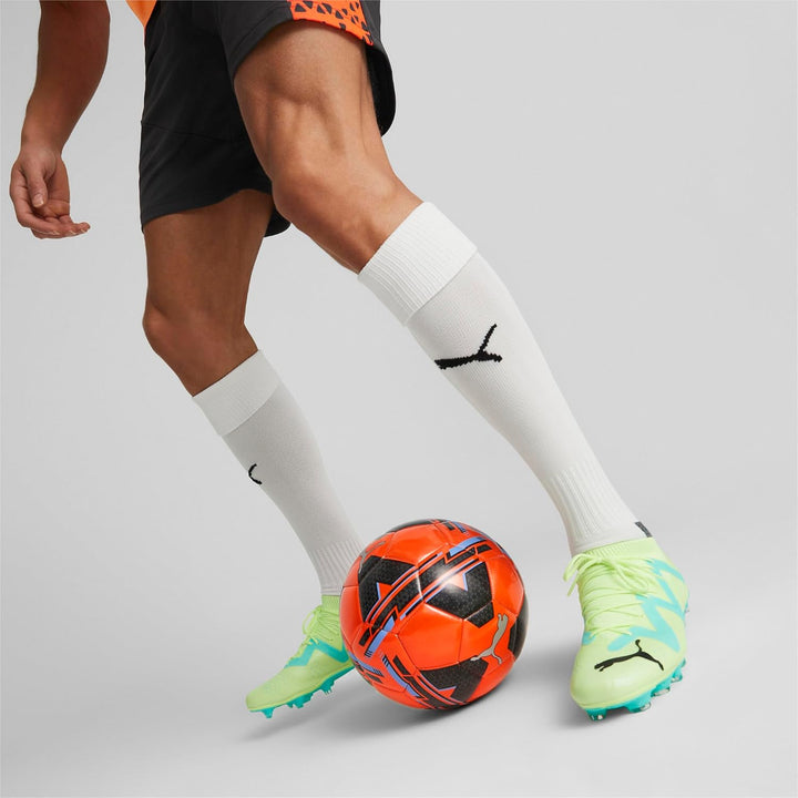 PUMA Future Match Firm Ground / Artificial Ground 39 EU Fast Yellow Puma Black Electric Peppermint,