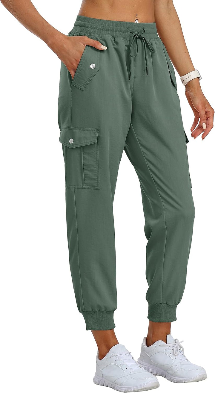JINSHI Hosen Damen Cargohose Wanderhose Leichte Jogginghose Freizeithose Funktionshose Outdoorhose m