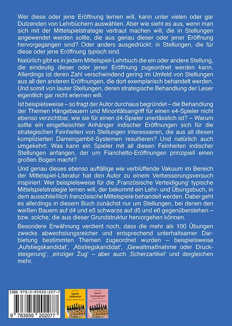 Typisch Französisch: Effektives Mittelspieltraining, Taschenbuch
