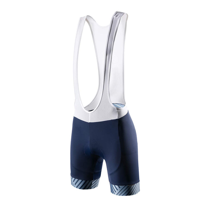 Santic Trägerhose Fahrrad Herren Fahrradhose Kurz mit Sitzpolster Radhose Herren Kurz Gepolstert, XX