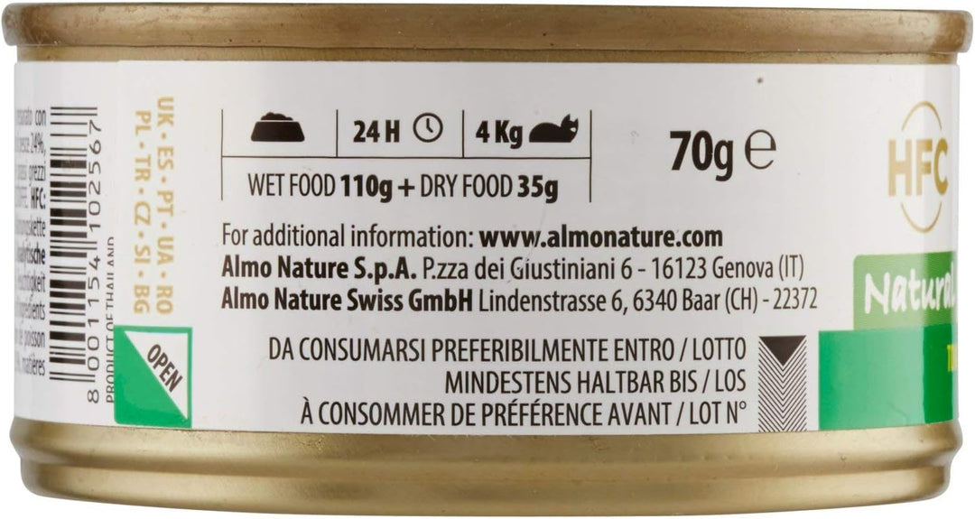 almo Nature HFC - Thunfisch & Mais - 24x 70 g