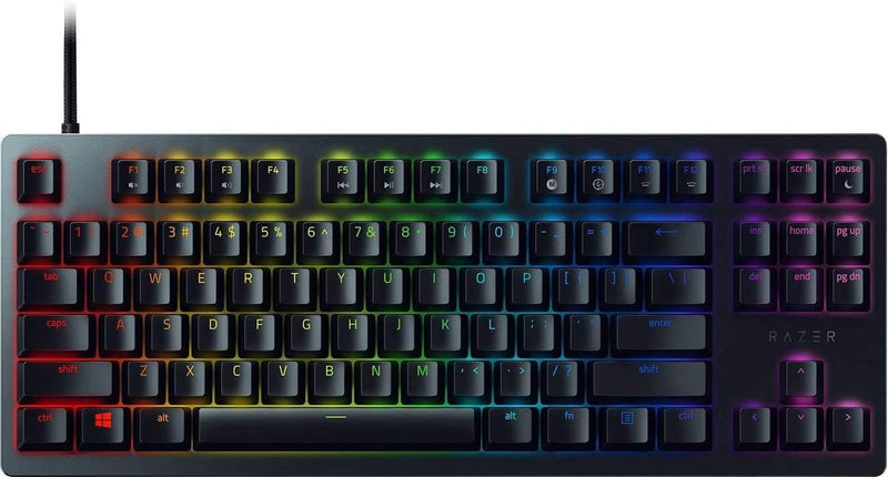 Razer Huntsman Tournament Edition (Red Switch) - Gaming-Tastatur ohne Ziffernblock (Lineare Optische