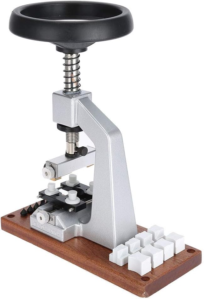 Bench Watch Case Opener, 5700 Uhrenreparaturwerkzeug, Stahl & Aluminium Watch Case Opener Kit Langle