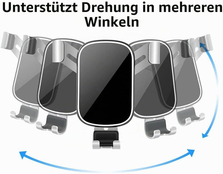 LUNQIN Auto-Handyhalterung für 2015–2023 Porsche Macan und 2019–2023 Porsche Cayenne [grosse Handys