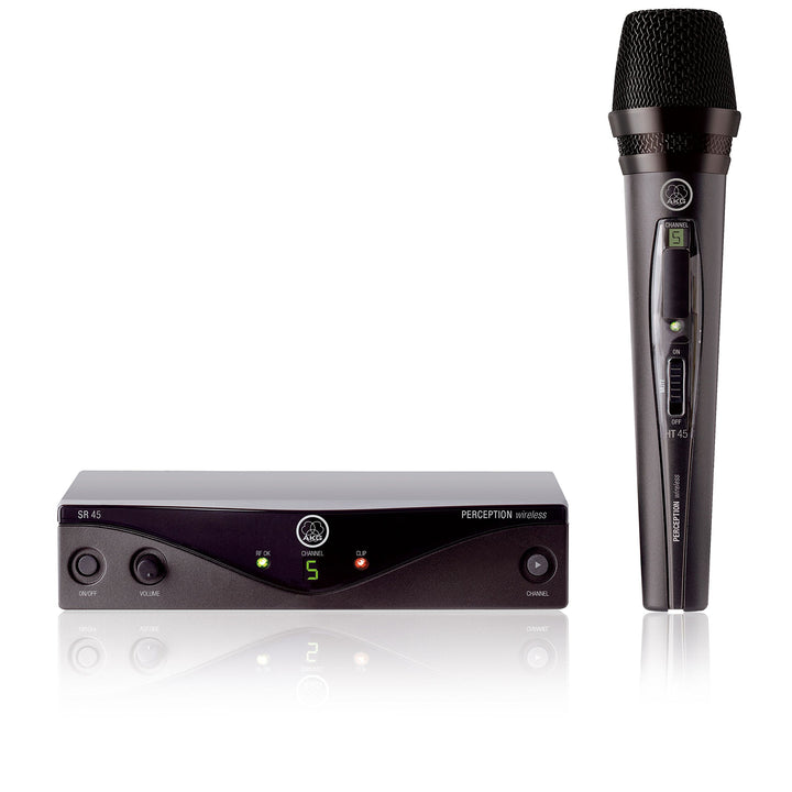 AKG AKGPW45VSETISM Drahtlos Mikrofonsystem für Gesang/Sprache WMS45 - Vocal, WMS45 - Vocal