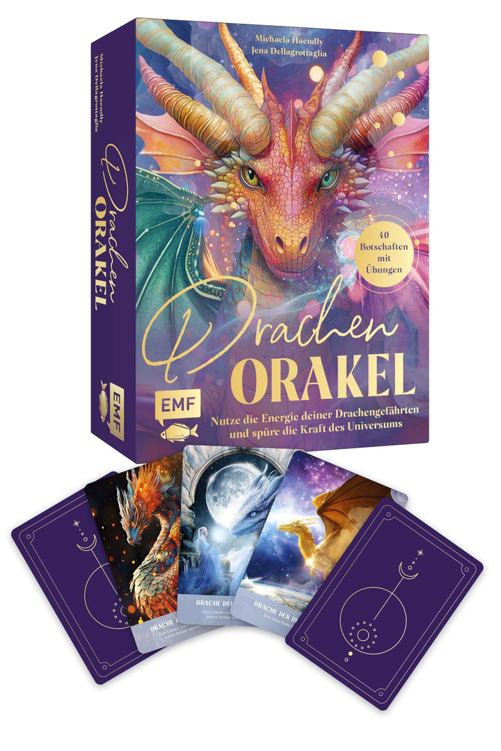 Orakel-Kartenset: Drachen-Orakel | Nutze die Energie deiner Drachengefährten und spüre die Kraft des