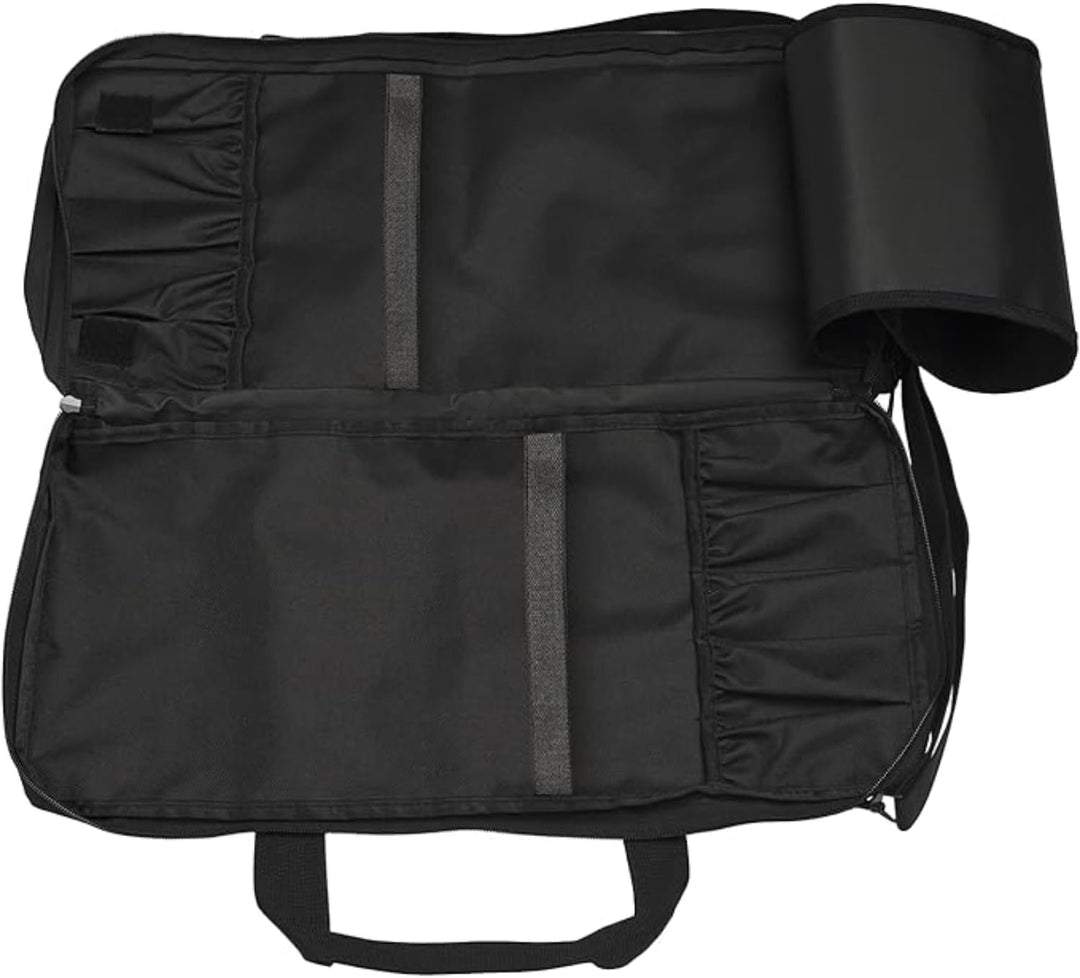 EVERPRIDE Messertasche mit 20 Taschen Schwarz, Schwarz
