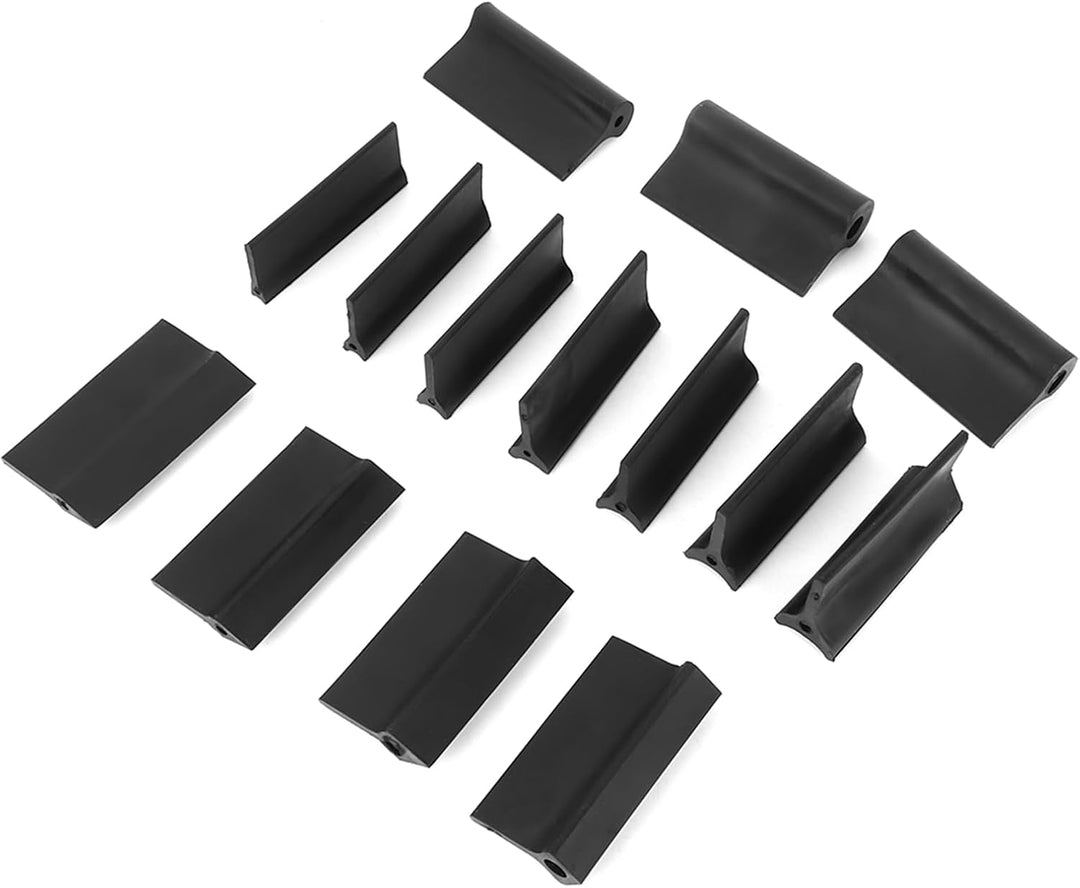 14Pcs Schleifblock Double Ended Contour Schleifgriff Set Flexibles Konturpolierpad Holzbearbeitungsw