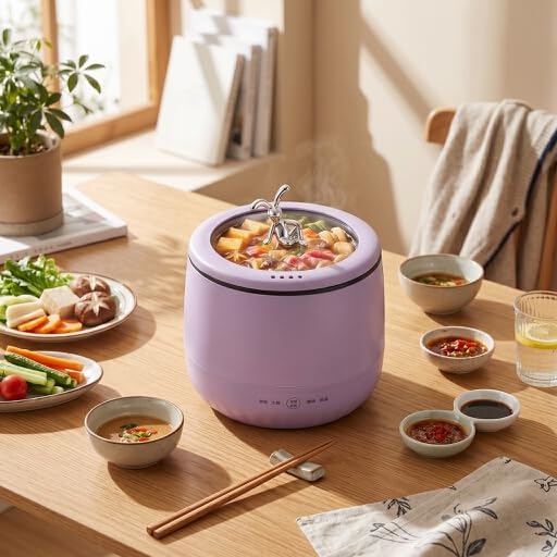 Haofy 1,8-Liter-Reiskocher, Kunststoffmaterial, Vielseitige Kochmöglichkeiten, Hohe Leistung, für 2
