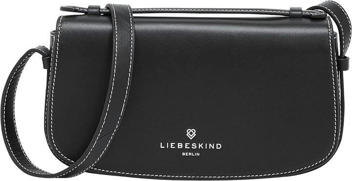 Liebeskind Berlin SADIE TM Empire Crossbody, Small (HxBxT 15cm x 23.5cm x 6.5cm), Black