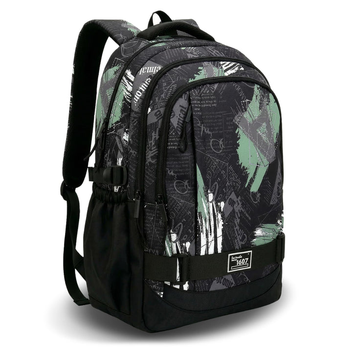 Amythe Schulrucksack Jungen Teenager, Rucksack Schule Gymnasium Oberstufe Schulranzen mit Trolley-Gu
