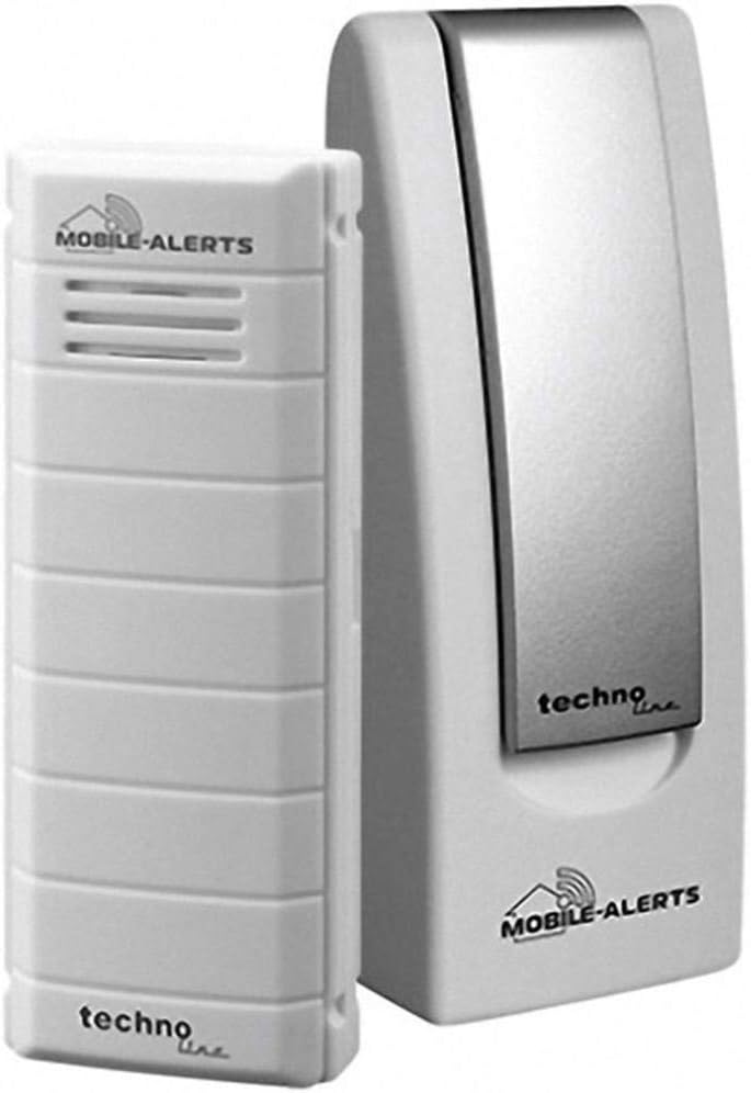 Mobile Alerts MA 10660 Windsensor, Zusatzsensor, Datenübertragung auf das Smartphone, weiss, 18,5 x
