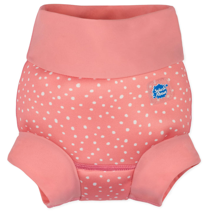 Splash About Happy Nappy Wiederverwendbare Schwimmwindel Pink Dotty 3-6 Monate, Pink Dotty 3-6 Monat