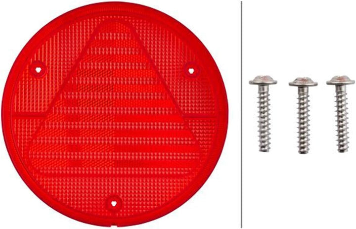 HELLA - Heckleuchte - Hybrid - 12V - Anbau/geschraubt - Lichtscheibenfarbe: rot - LED-Lichtfarbe: ro