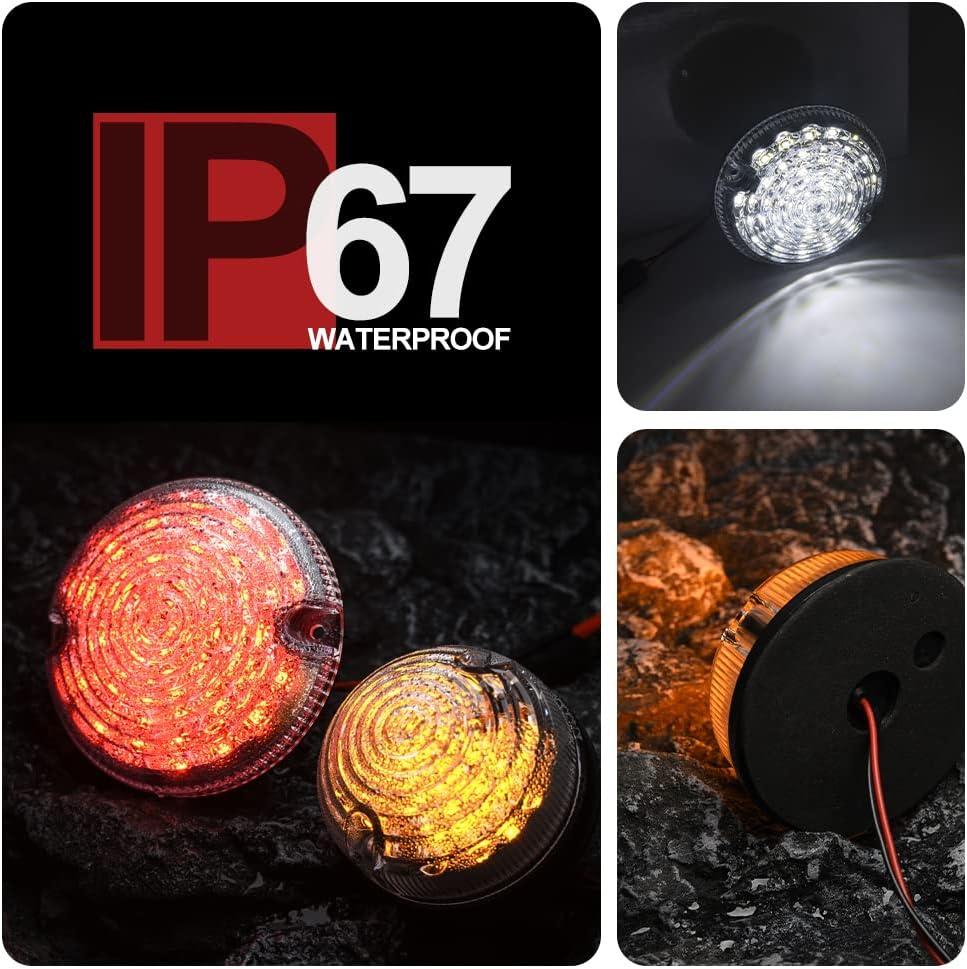 NSLUMO 10 Stück die Kompletten Lichtkits Anzeige Hinten Rückleuchte Nebel & Rückwärts & Vorderseite