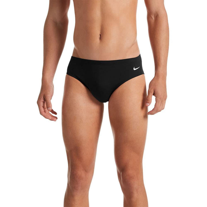 Nike Herren Brief Schwimm-Slips L Schwarz, L Schwarz