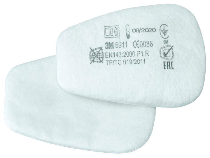 3M Partikel-Einlegefilter 5935, 10 Paar, 11.4 x 13.6 x 22.4 cm Single, Single