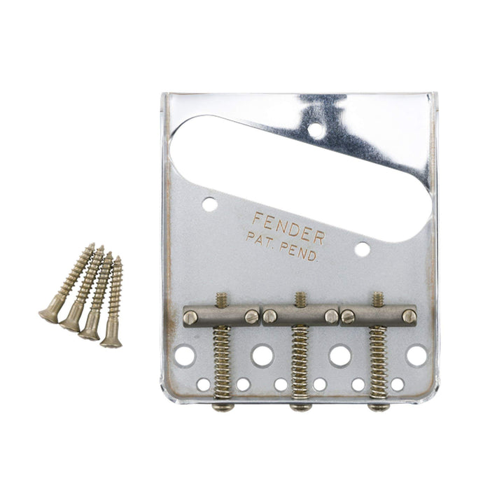 Fender Road Worn® Tele® Brückenbaugruppe Brücke Telecaster, Brücke Telecaster
