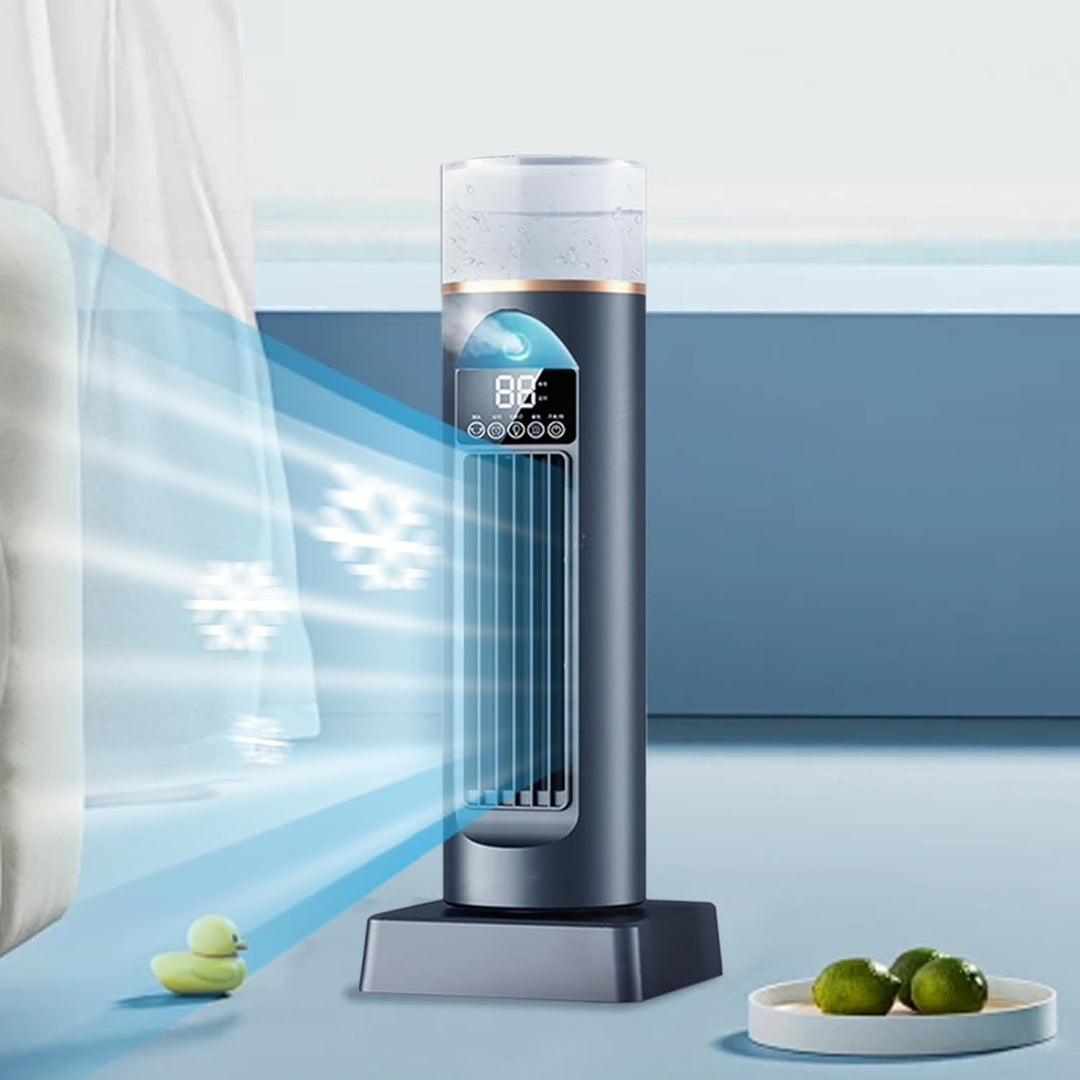 Luftkühler Tragbare Klimaanlage Leise USB Kühlventilator Scillation Tower Fan Silent Verdunstungsküh