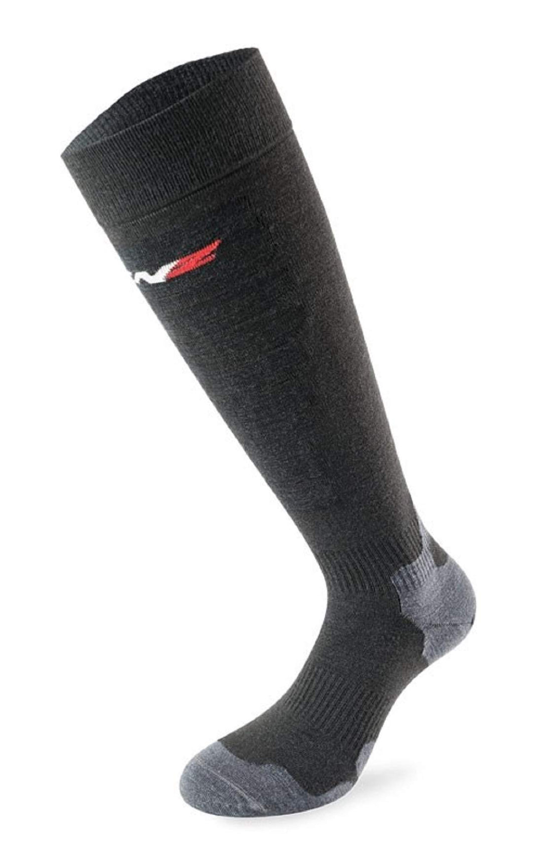 LENZ 6.0 Skiing Socks Unisex 35-38 schwarz/anthrazit, 35-38 schwarz/anthrazit