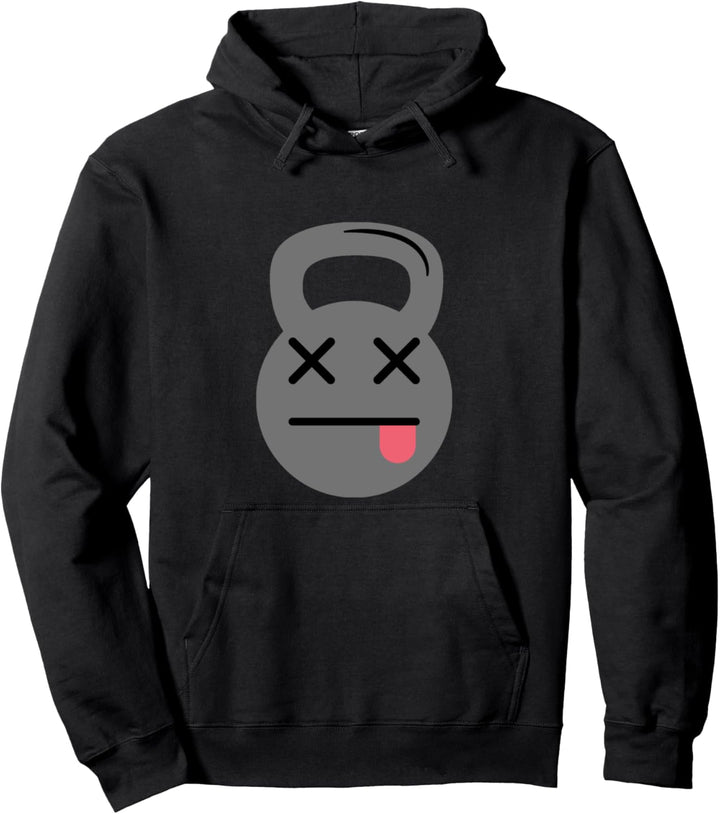 Kugelhantel Fitness-Sport Spruch Kettlebell Pullover Hoodie