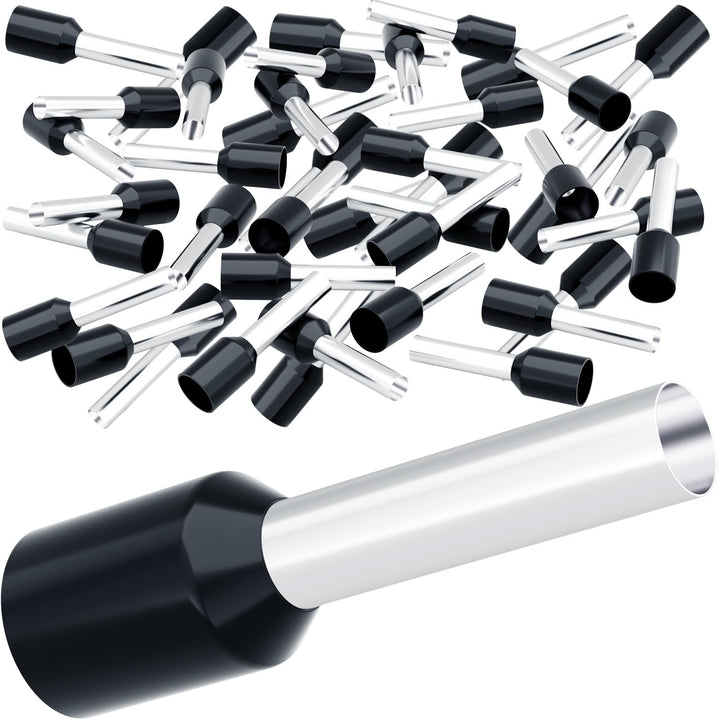 Aderendhülsen 1,5mm², 150 Stück 1,5mm2 Aderendhülsen, Isoliert Aderendhülsen 1,5mm2 x 8mm, Aderendhü