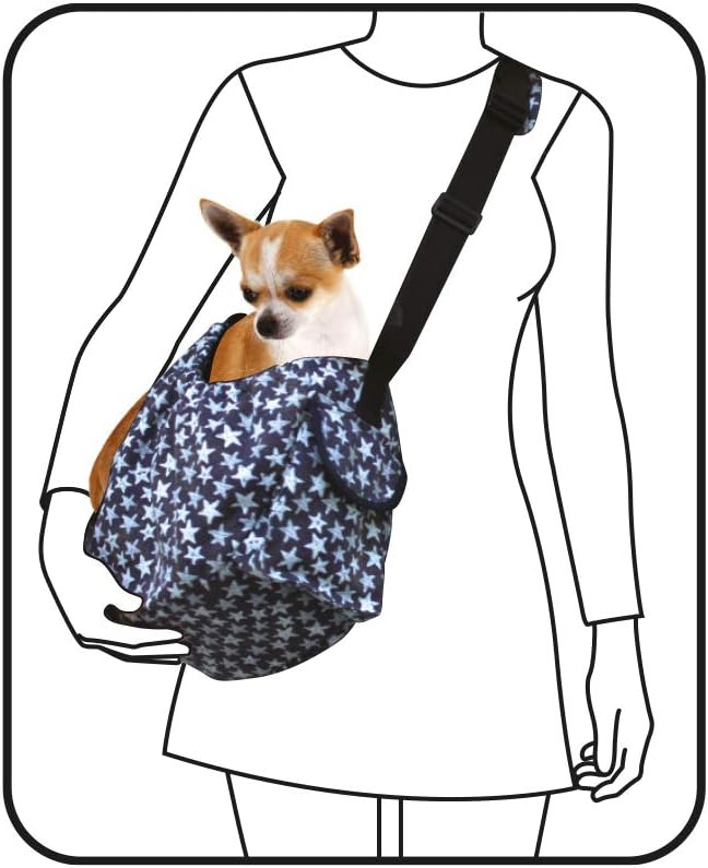 Croci Leisure - Transporttasche für Hunde und Katzen, Umhängetasche für Tiere, Tasche mit verstellba