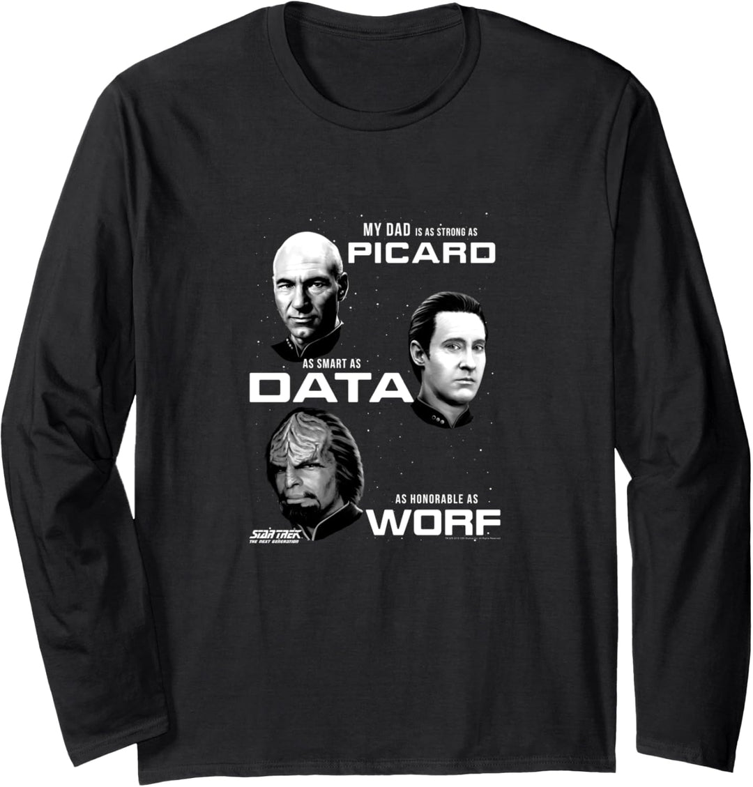 Star Trek: The Next Generation Father's Day My Dad Is Picard Langarmshirt