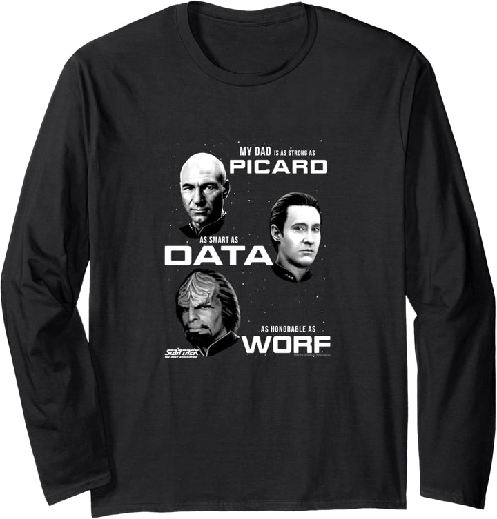 Star Trek: The Next Generation Father's Day My Dad Is Picard Langarmshirt