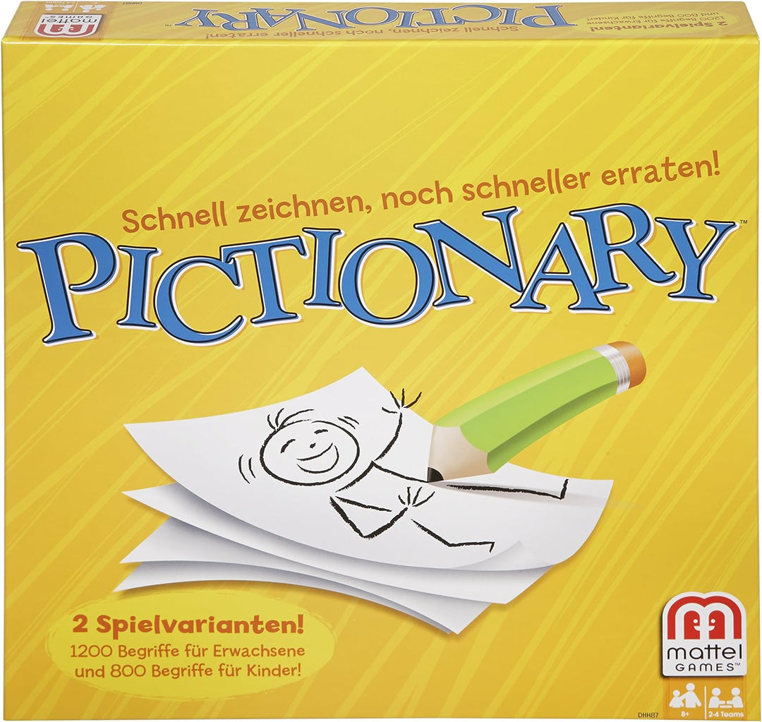 Mattel Spiele DHH87 - Pictionary Deutsche