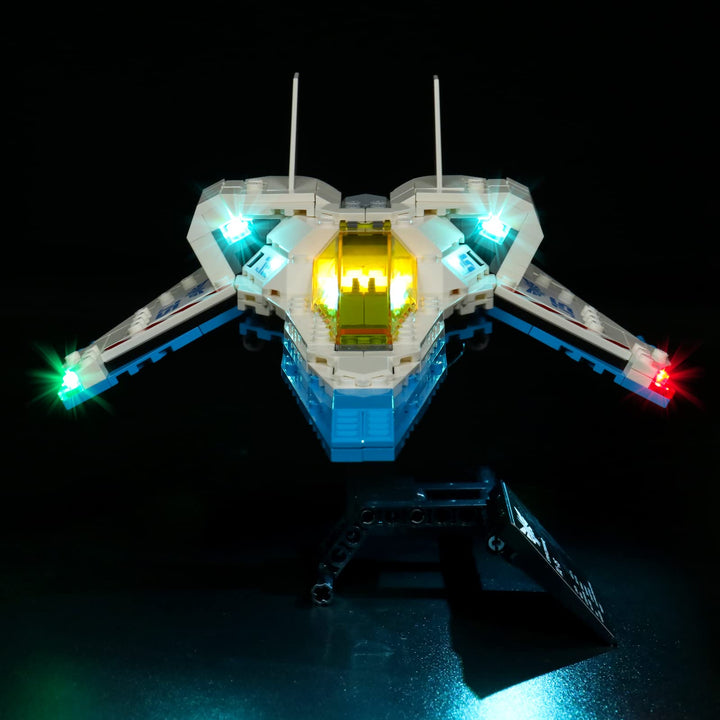 LocoLee Led Licht Set Kompatibel mit LEGO Lightyear XL-15 Sternjäger, Led Beleuchtungs Set Compatibl