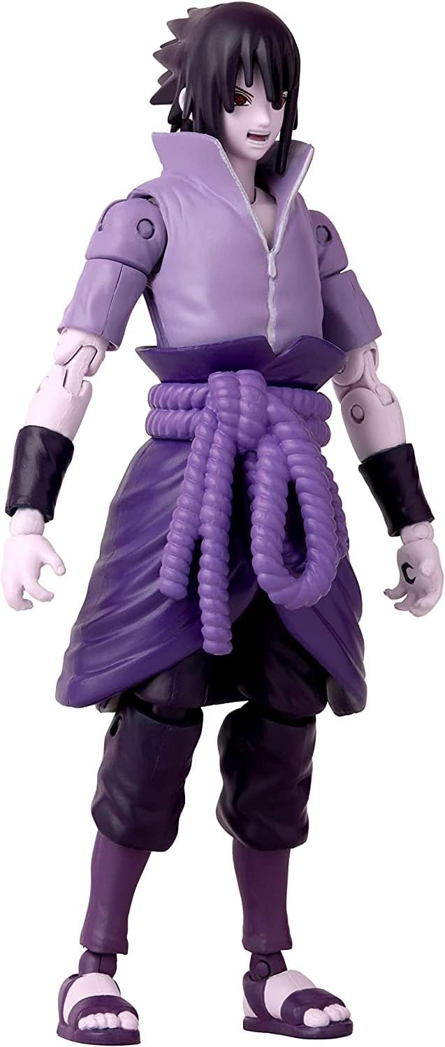 Bandai – Anime Heroes – Naruto Shippuden – Anime Heroes-Figur Sasuke 17 cm – Uchiwa Sasuke Rinnegan