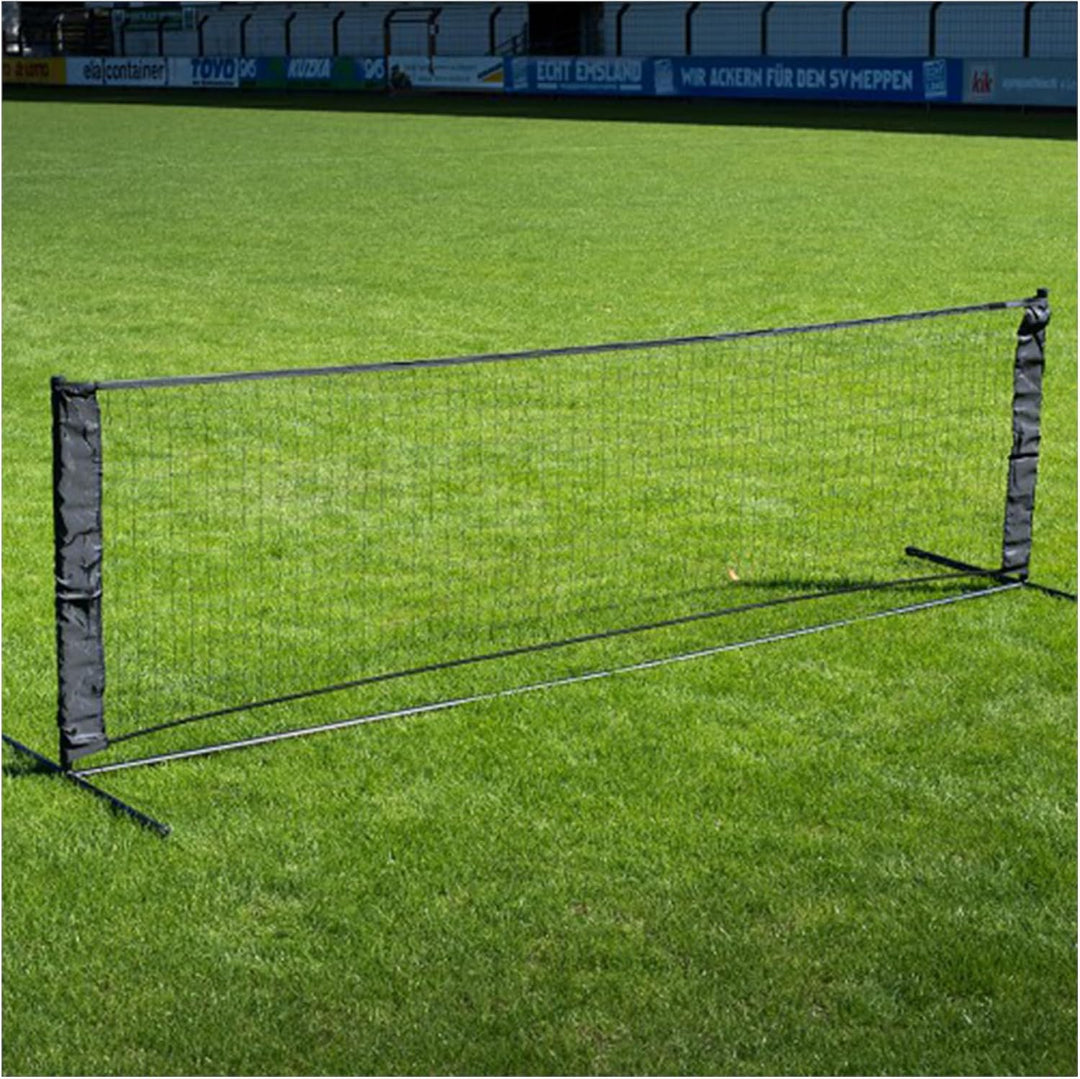 Cawila Fussballtennis Set, 6 Meter Länge, inkl. Tasche, schwarz