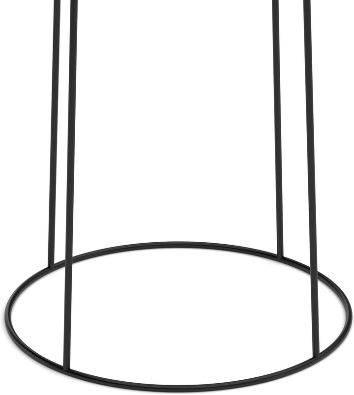 Ribelli Metall Blumentopf Ständer 2er Set φ25/28,5 cm, Blumenhocker mit Übertopf, Blumentreppe Pflan