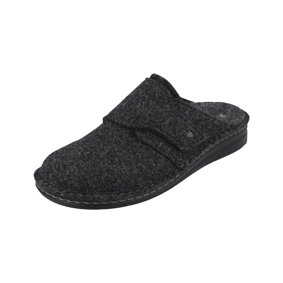 Finn Comfort Zams Herren Clogs 40 EU Anthrazit, 40 EU Anthrazit