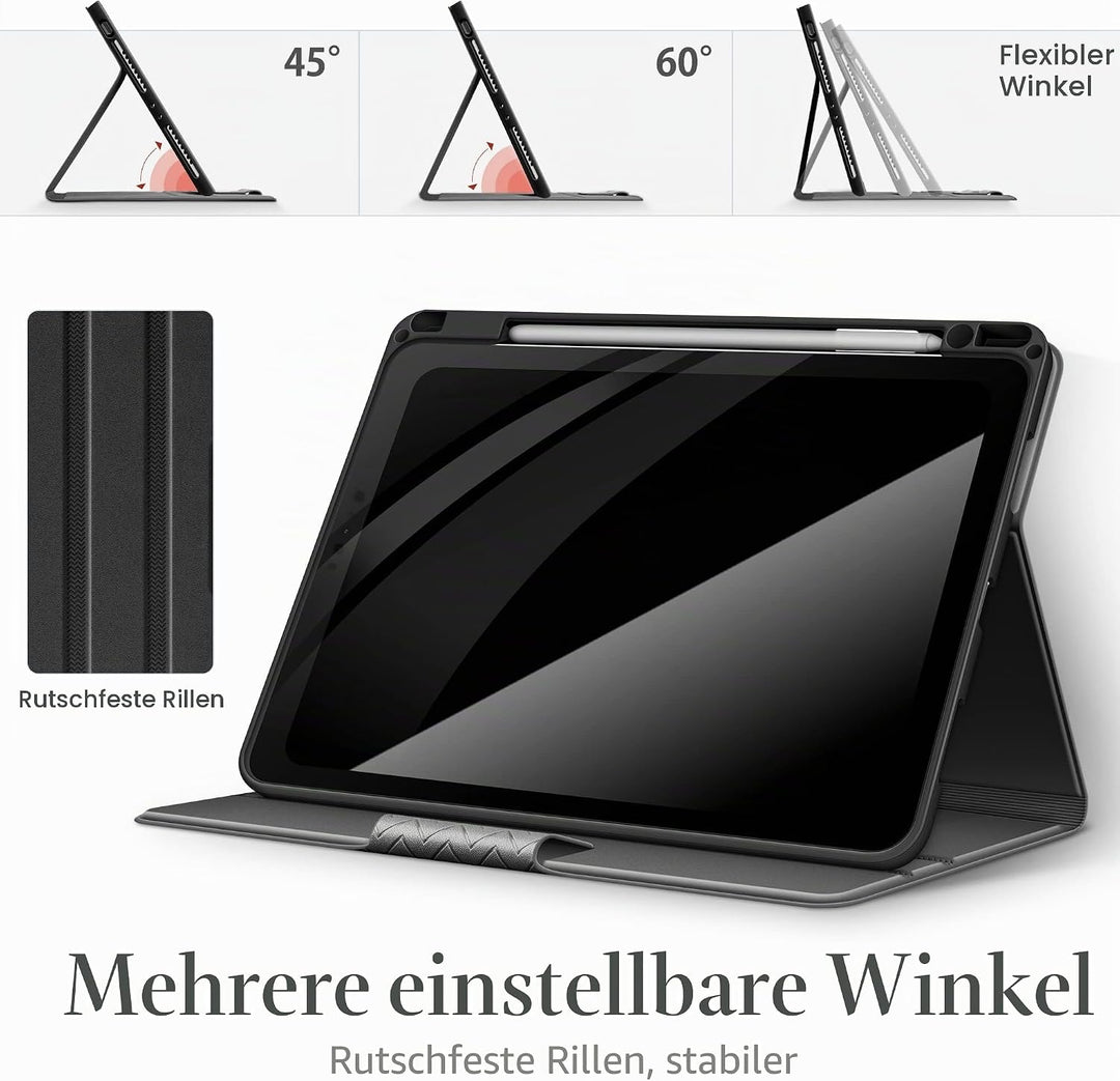 AUAUA Hülle für iPad Pro 11 2022 (4. Generation)/2021(3. Gen)/2020(2. Gen)/2018 mit Apple Stifthalte