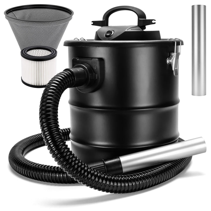 Aschesauger 15L Kaminsauger Blasfunktion 1200W DUAL Filter System